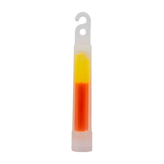 Cyalume ChemLight Light Stick, Military Grade, 6 Hour Duration, 4 Inches, 100 Pack