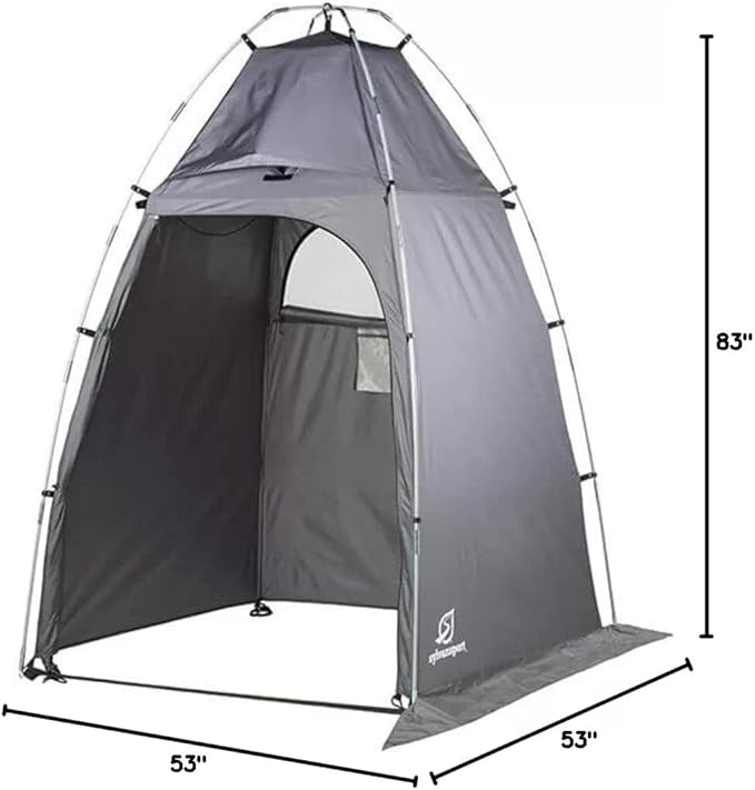 SylvanSport Privy Bivy Privacy Tent - Windproof, Portable Shelter for Camping Toilets & Changing