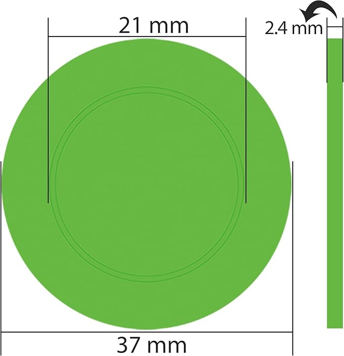 100 Custom Poker Chips,Add Your Logo or Text on a Chip,Good for Beer Token or Drink Token in Bar