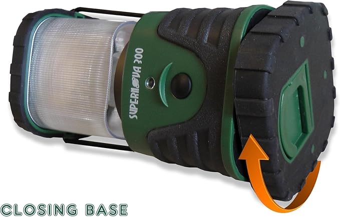 Supernova Battery Powered Lantern, Bright, Long Lasting, Weather-Resistant LED Camping Lantern