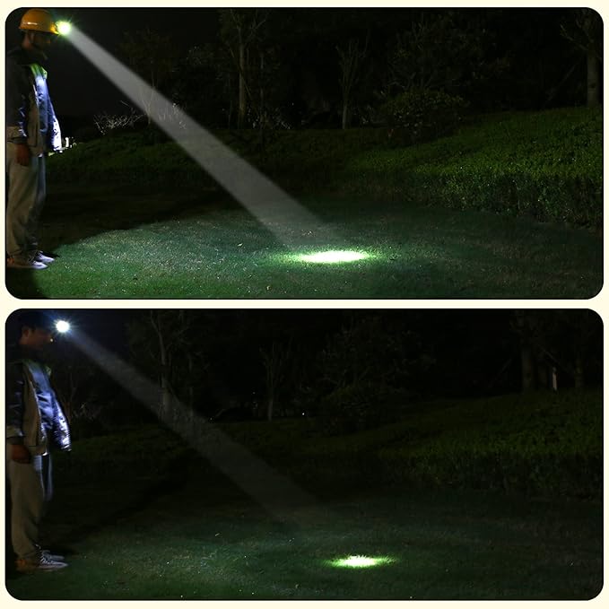 Rechargeable LED Mining Headlamp, Waterproof & Explosion-Proof Miner Light, High Brightness Cap