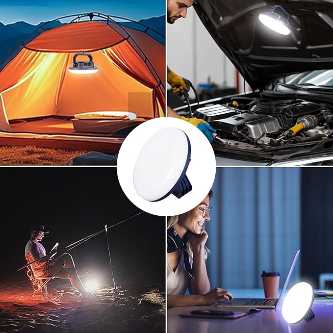 VAVOFO 42W LED Camping Lantern Rechargeable, 4000LM,180 LED with 3 Lighting Modes, 10,000mAh