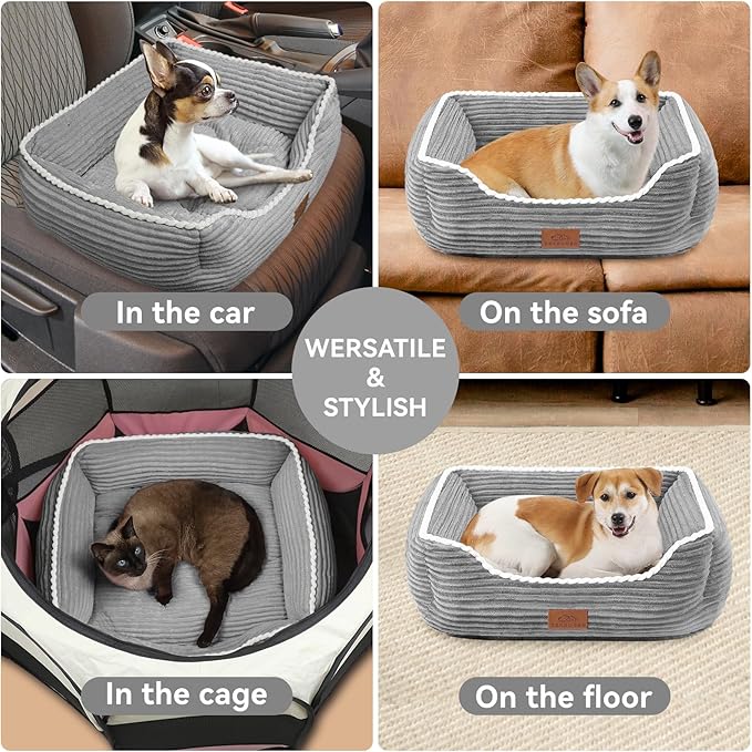 Orthopedic Dog Bed for Medium Dogs,Dog Sofa Beds Supportive Foam Pet Couch Bed with Removable