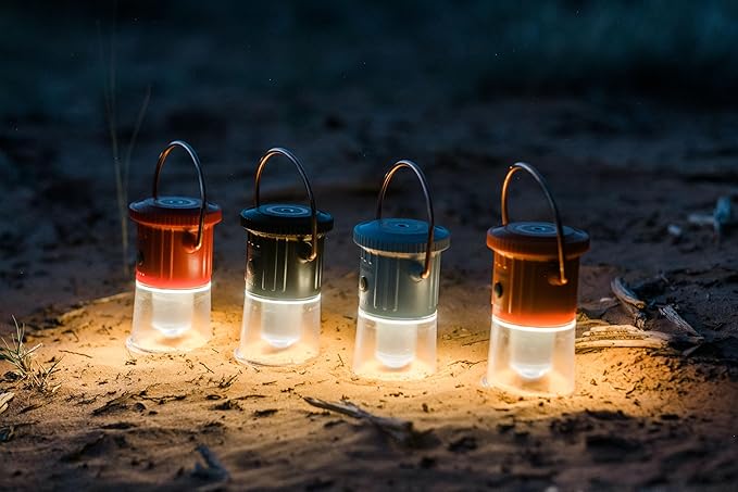 Barebones Hoodoo Light ??Black, Rechargeable 3-in-1 Camping Lantern & Flashlight ??600 Lumens LED