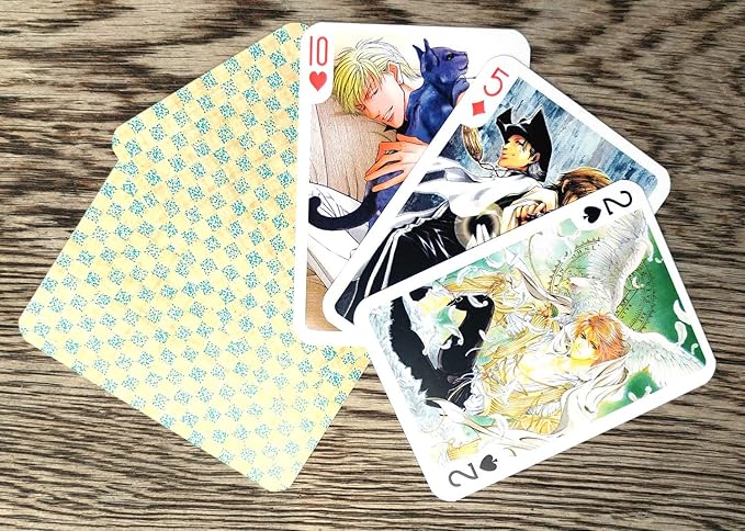 Anime Playing Cards Yaoi Collection # Poker Deck 54 Cards All Different # HIGURI YUU Sayuki Yura
