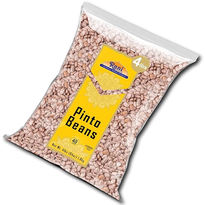 Rani Pinto Beans 64oz (4lbs) 1.81kg Bulk ~ All Natural | Vegan | Gluten Friendly | NON-GMO | Kosher