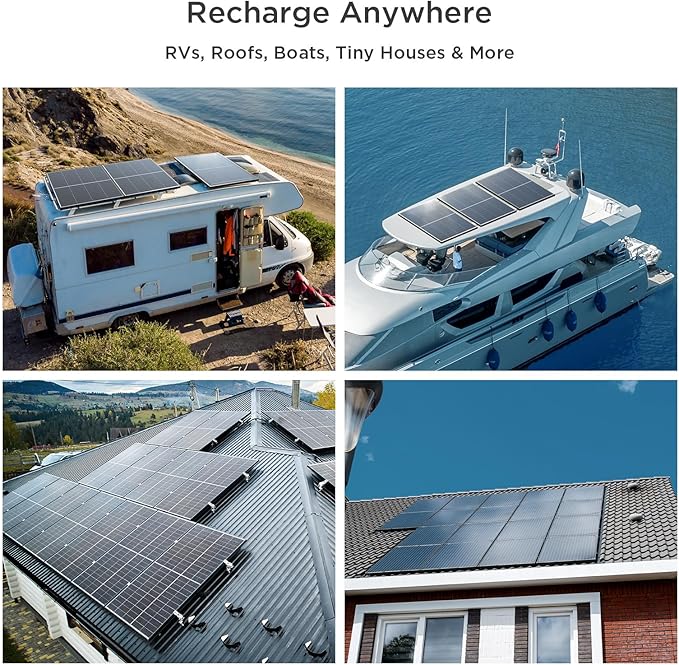 N-Type 16BB 200W Bifacial Solar Panel, 200 Watt Solar Panel 12V, 25% High Efficiency