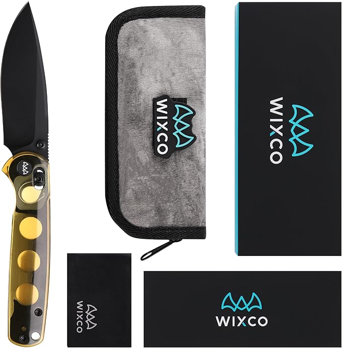 Folding Pocket Knife, Survival Knife Tactical Hunting Knife,3.23??Sharp Folding Blade with Ultem