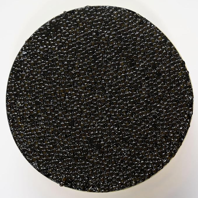 Siberian Sturgeon Black Caviar ??Original Tin ??8 Oz ??Schwarz Caviar ??Premium Imported Sturgeon