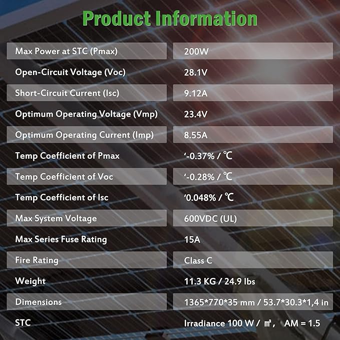 JJN Bifacial 400 Watt Solar Panel 12V 10BB Monocrystalline Solar Panels High Efficiency Solar