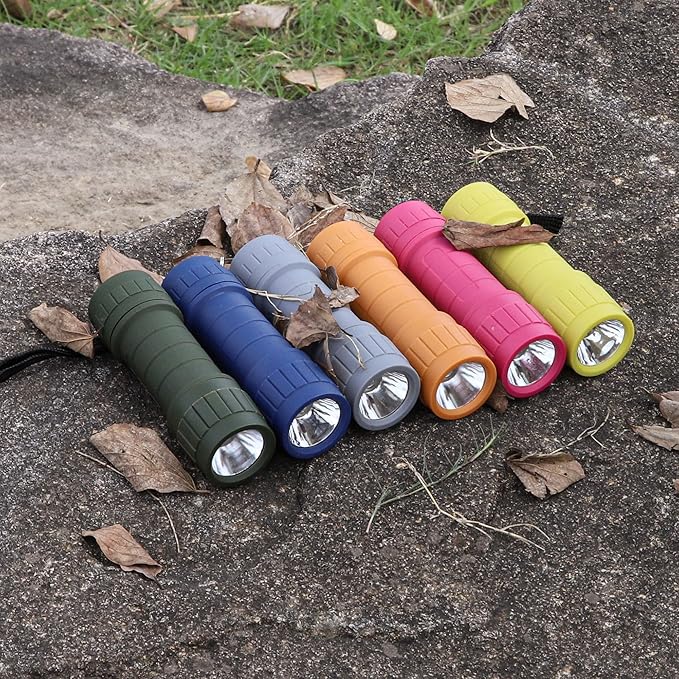 36-Pack Small Flashlights Set, Super Bright 100 Lumen LED Flashlight Pack with 108-Piece AAA