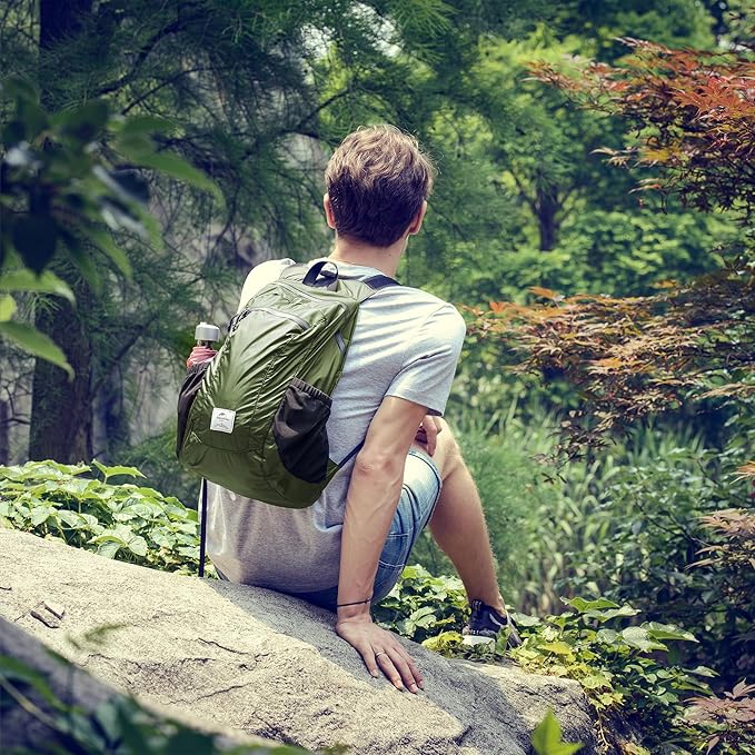 Naturehike 18L Lightweight Hiking Daypack, Waterproof Camping Packable Backpack Ultralight for