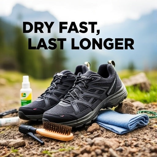 👟 Trail Shoes Care — Dry Fast, Last Longer