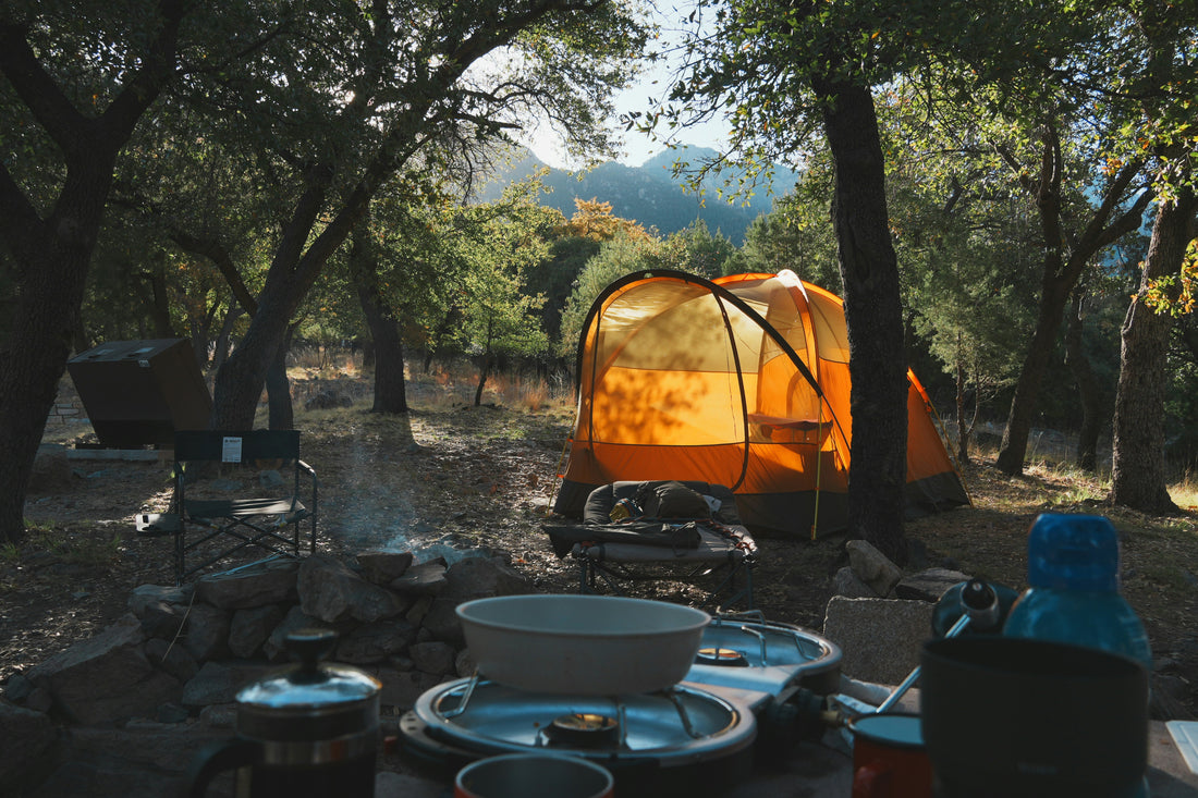 🍳 Camp Kitchen Flow — Cook, Clean, Chill