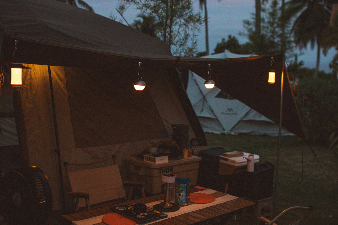 💡 Headlamp Etiquette — See Camp, Not Each Other
