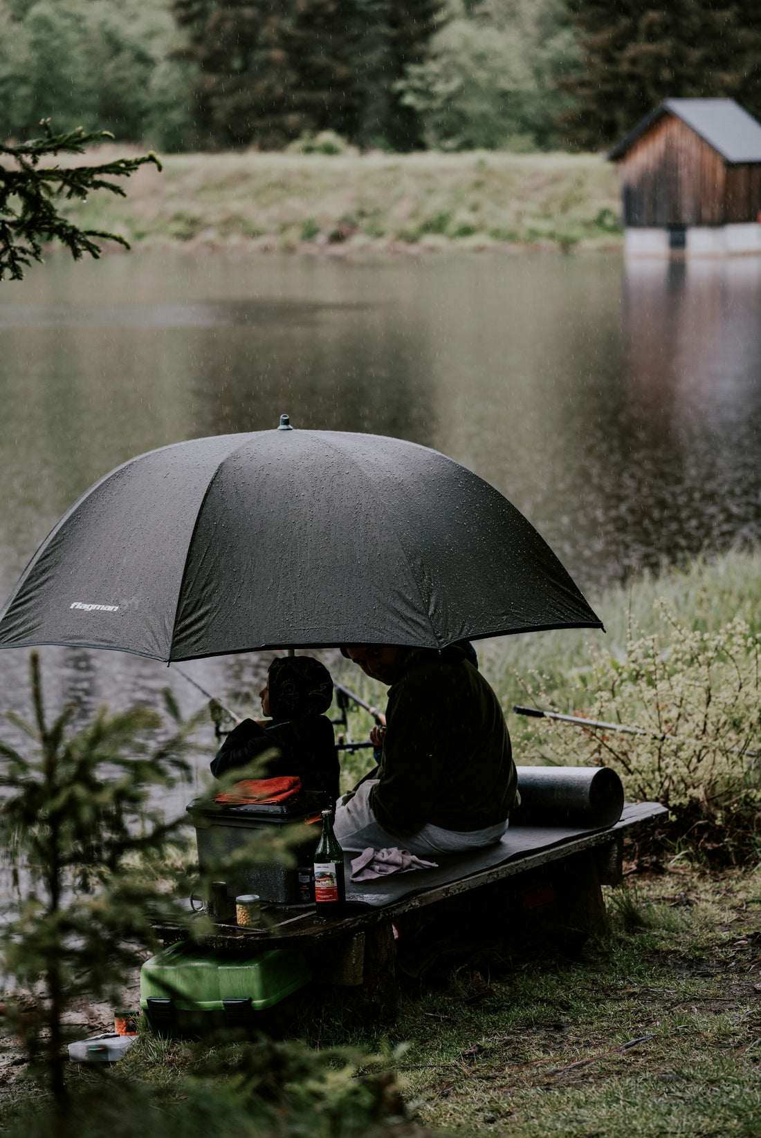 Camp Umbrella Spotlight: Shade and Rain at Basecamp
