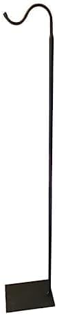 The Wind Chime CO 60" Adjustable Heavy Duty Shepherd's Hook Floor Stand Garden Hook for Outdoor