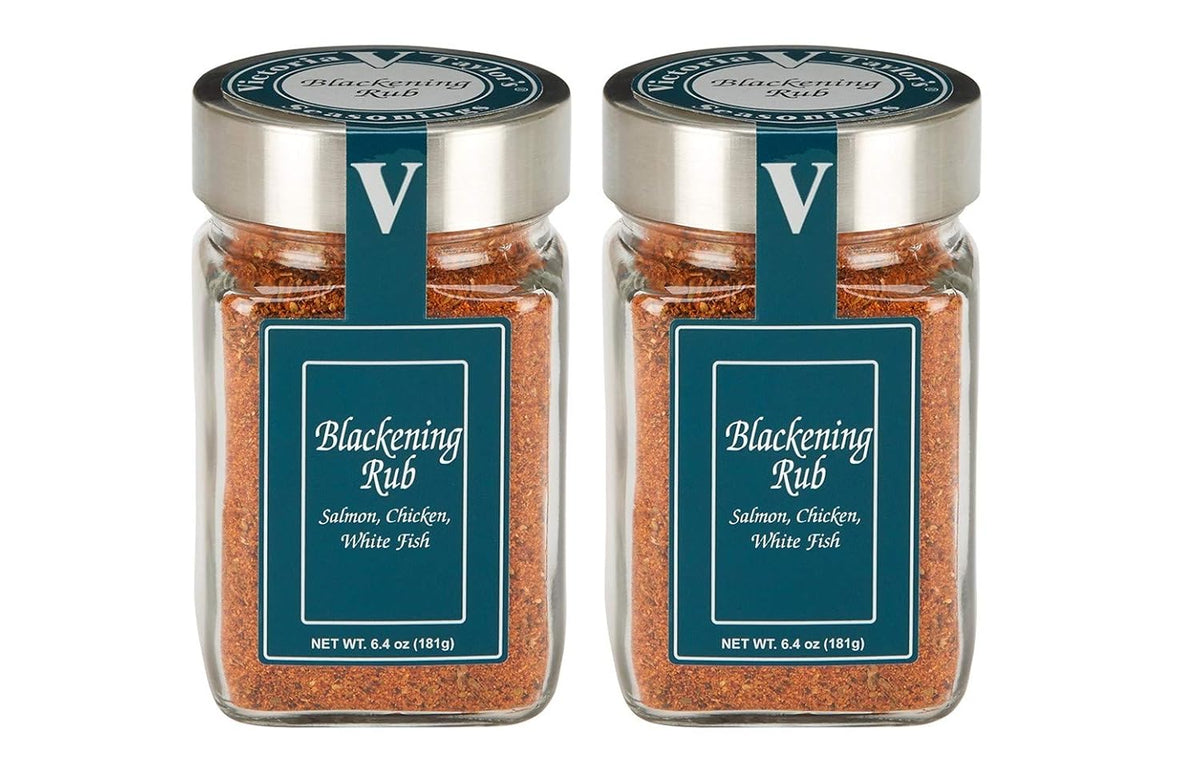 Blackening Seasoning Rub – Smoky Cajun Spice Blend with Garlic, Cumin & Chipotle for Fish, Chicken