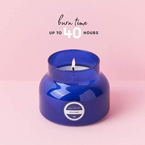 Capri Blue Volcano Scented Candles - Luxury Glass Jar Candles for Home Scented with Tropical Fruit