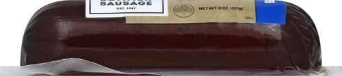 Old Wisconsin Premium Summer Sausage, 100% Natural Meat, Charcuterie, Ready to Eat, High Protein