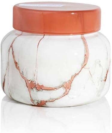 Capri Blue Modern Marble Jar Candles - Luxury Scented Candles for Home - Long Lasting Soy Wax Blend