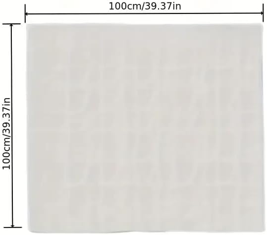 Emergency Fire Blanket for Fire Suppression, 39x39 inches Flame Retardant Fabric Fireproof Blanket