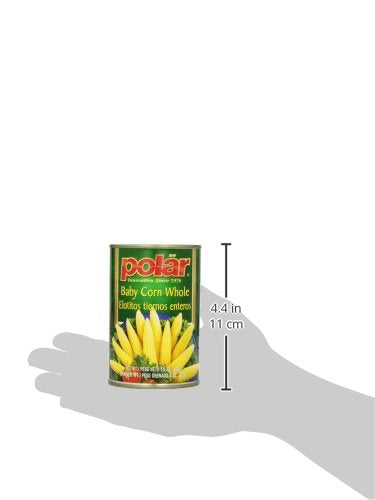 MW Polar Canned Vegetables, Whole Baby Corn, 15-Ounce (Pack of 12)