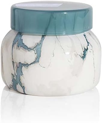 Capri Blue Modern Marble Jar Candles - Luxury Scented Candles for Home - Long Lasting Soy Wax Blend