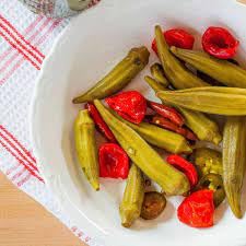 Cajun Chef Mild Pickled Okra 12oz (Pack of 1) - Great in Bloody Mary's - Versatile Garnish for