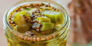 Cajun Chef Mild Pickled Okra 12oz (Pack of 1) - Great in Bloody Mary's - Versatile Garnish for