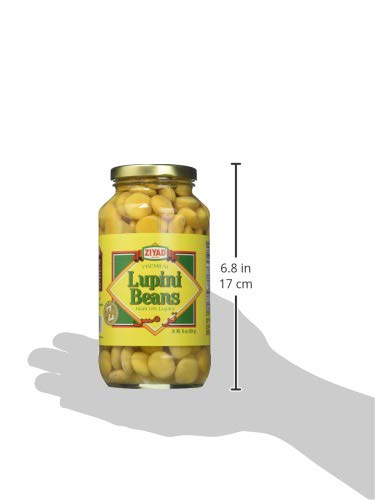 Ziyad Brand Premium Lupini Beans Snack, High Plant Protein, Keto, Mediterranean Diet, Non