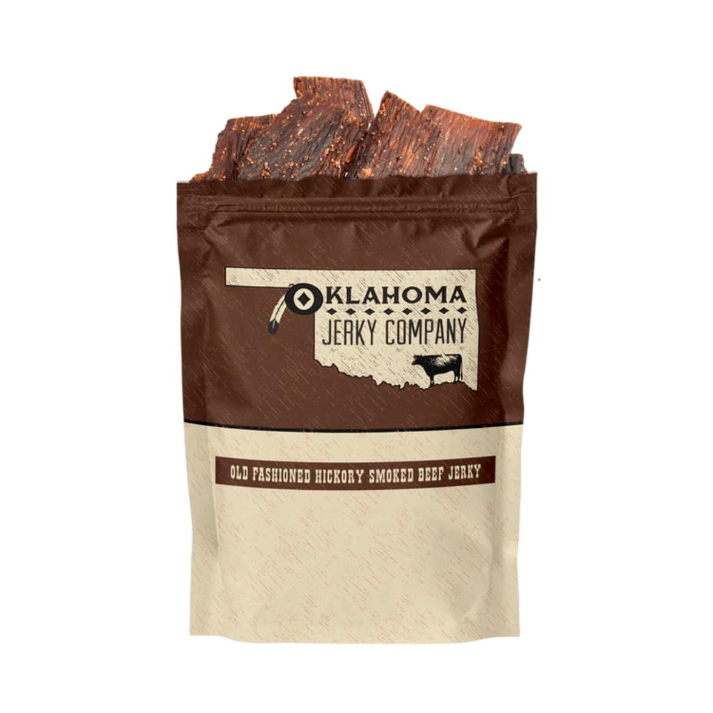 Old Fashioned Jalapeno Beef Jerky - No Frills Tough and Old Style Dry Beef Jerky - All Natural