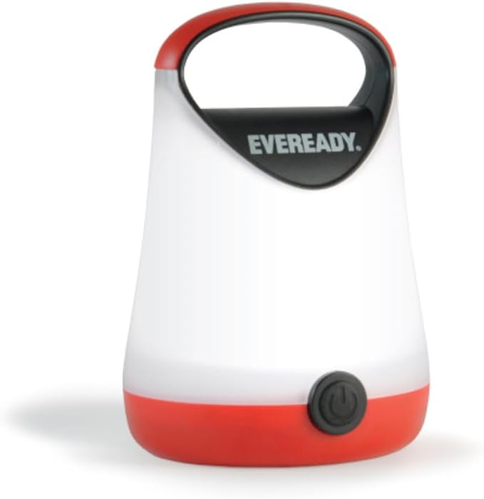 Eveready LED Camping Lantern, Bright Battery Powered Lantern, Water Resistant Hurricane Supplies