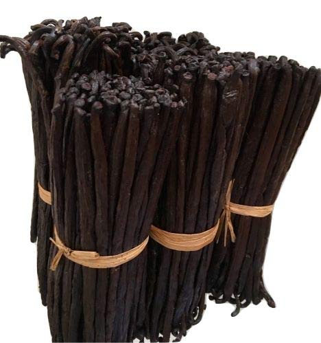 1Lb Organic Madagascar Vanilla Beans Grade A. Certified USDA Organic. 7"-8" by FITNCLEAN VANILLA