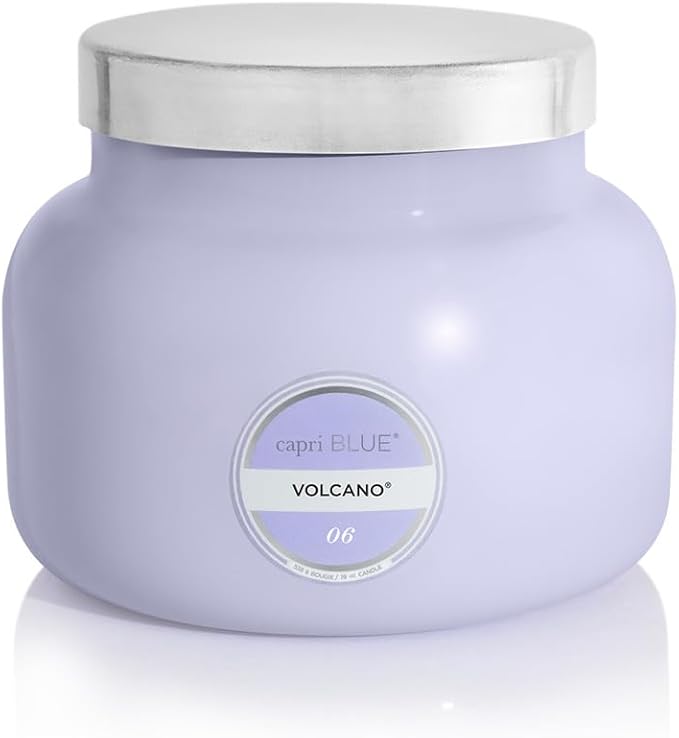 Capri Blue Volcano Scented Candles - Luxury Glass Jar Candles for Home Scented with Tropical Fruit