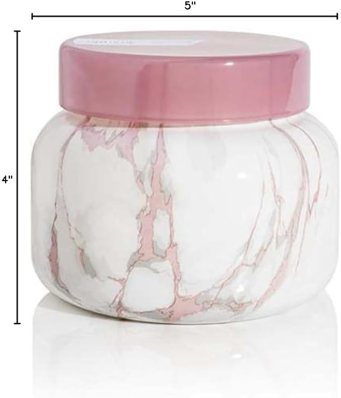 Capri Blue Modern Marble Jar Candles - Luxury Candles for Home Scented - Long Lasting Soy Wax Blend