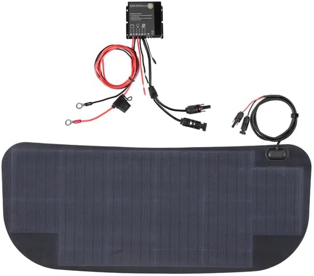 Lensun 65W 12V Hood Flexible Solar Panel for Ford Bronco 6th Gen (2021-Present) - Off Grid Solar