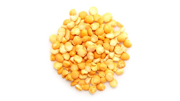 Yupik Organic Yellow Split Peas, 2.2 lb (35.2 oz), USDA Certified, Non-GMO, Vegan, Gluten-Free