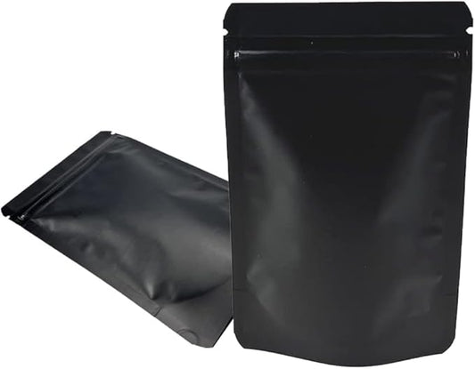 PABCK 50 Pieces 7.09x10.2 inch(Inside Size 6.3x7.48 inch) Stand-Up Resealable Heat Seal Bags