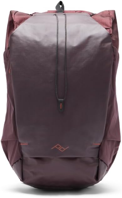 Peak Design Outdoor Backpack 25L, Eclipse, Compact and Lightweight Frameless Daypack, Ultra Cinch