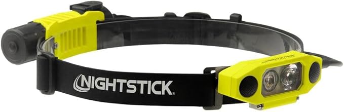 Nightstick XPR-5562GX DICATA Intrinsically Safe USB Low-Profile Dual-Light Headlamp