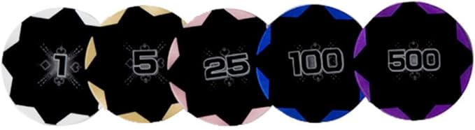 THUNDERBAY 13.5 Gram 300 Clay Composite Poker Chips Set with Aluminum Case, Two Decks of Playing