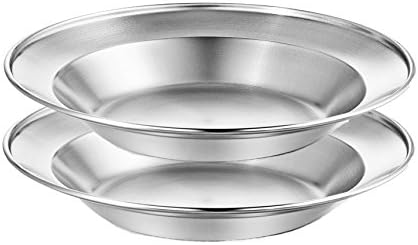 Unique Complete Messware Kit Polished Stainless Steel Dishes Set| Tableware| Dinnerware| Camping|