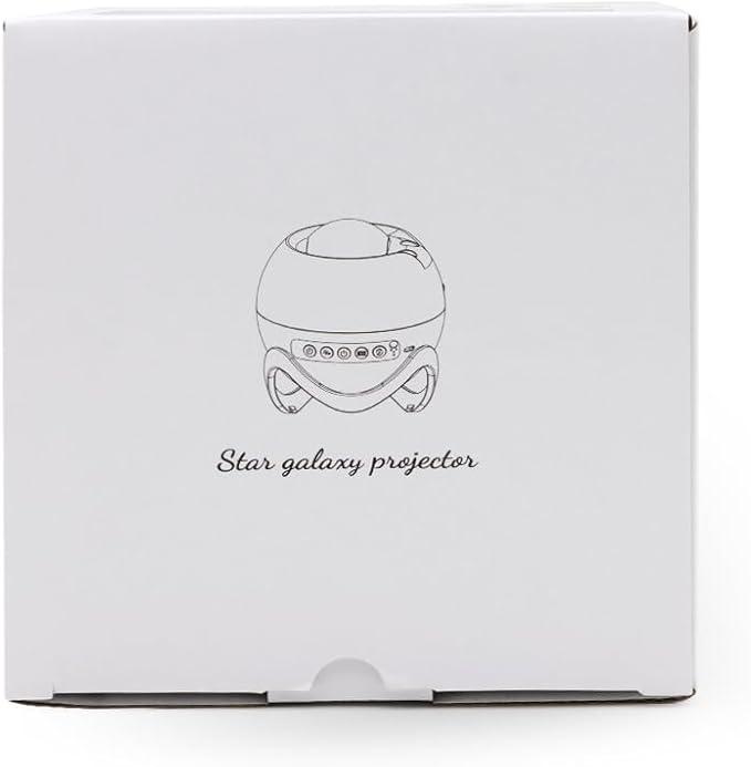 Galaxy Projector for Bedroom, Star Projector, White Noise with Bluetooth Speaker, Timer, Night