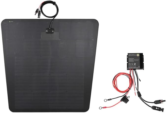 Lensun 100W 12V Hood Flexible Solar Panel for Toyota 4Runner 4th & 5th Gen (2003-2024) - Off Grid