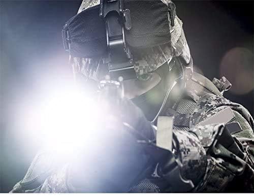 EcoGear FX LED Flashlights - Small Camping Flashlights with High Lumens, 5 Light Modes, Zoomable