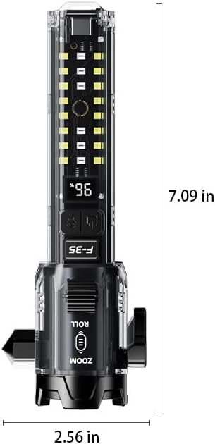 Rechargeable Flashlights High Lumens，Powerful Tactical Flashlightsï¼? Modes LED Flashlight