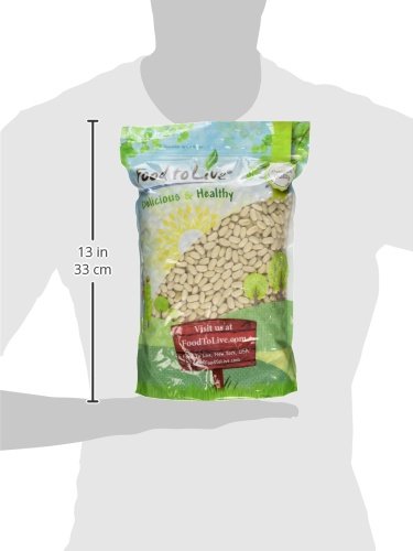 Food to Live - Cannellini Beans, 5 Pounds Dried White Kidney Beans, Sproutable, Vegan, Kosher