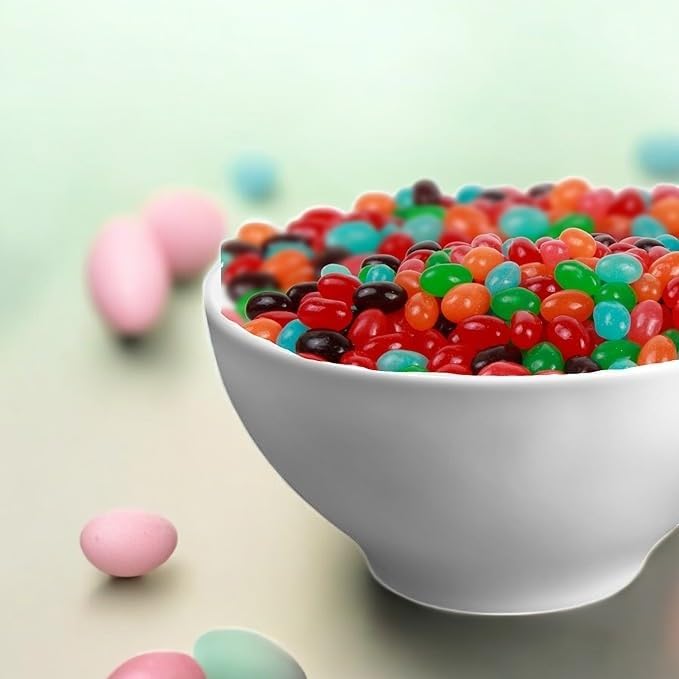 Classic Premium Siganutre Jelly Beans Original Flavor-1.5 lbs Bulk Assorted Flavors Strawberry