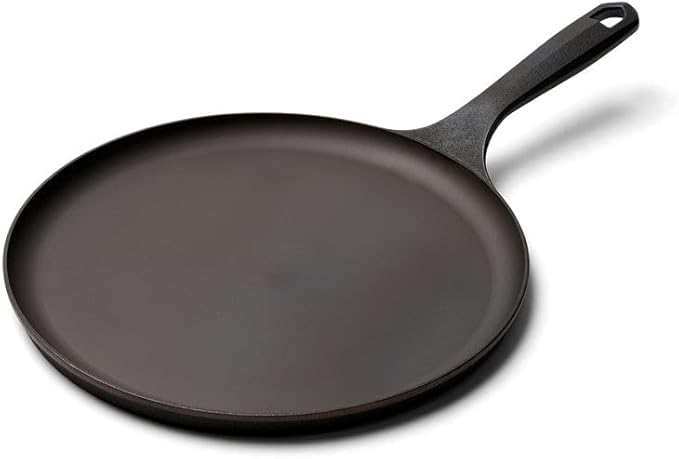 Field Company 10-Inch Round Cast Iron Griddle ??No.9, Flat Top, Lightweight & Smooth, Preseasoned
